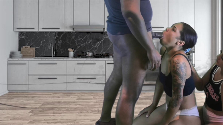 Facefucker: Alexa a Cum Lee na mě trénují
