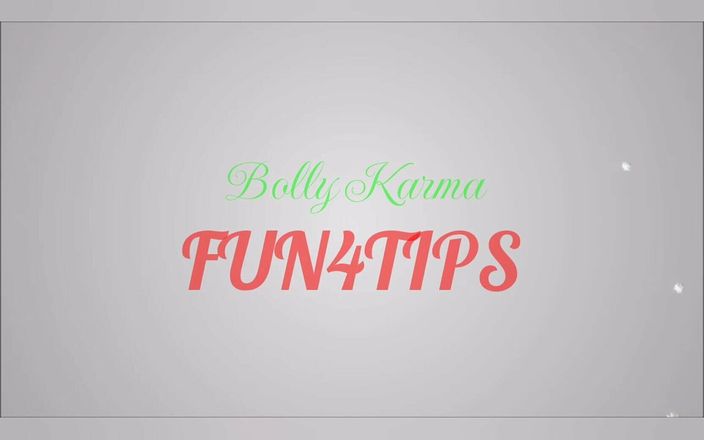 Bolly Karma: Une salope excitée goûte une super grosse bite