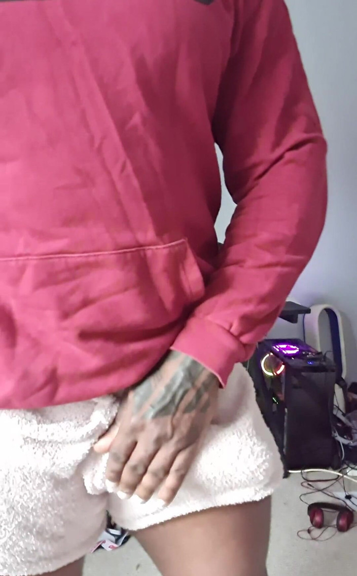 Amadeus: Amo esses shorts de pelúcia de Jjmalibu