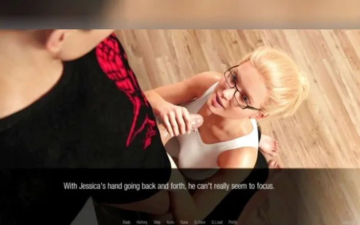 3DXXXTEEN2 Cartoon: Jessica's Increasingly Decadent Urges. 3D porn cartoon sex