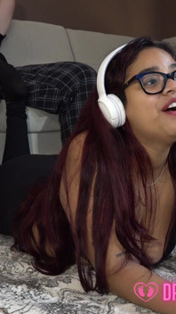 Shelby's Accidental Footjob - (dreamgirls in Socks)