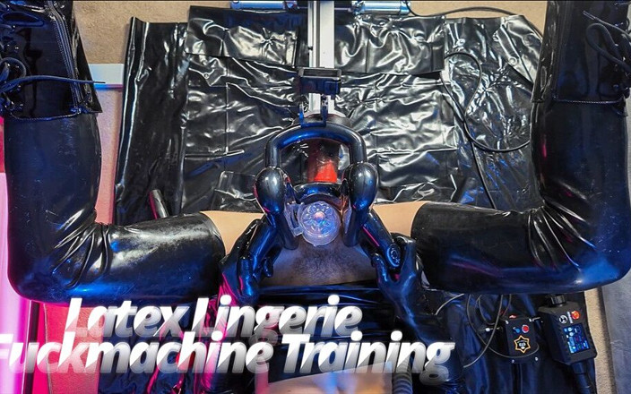 JessicaXD: Latex lingerie neukmachinetraining 