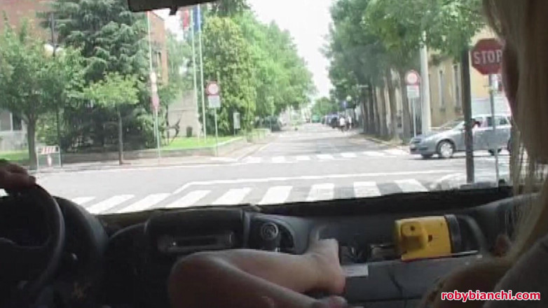 Topax Film Production: She Sucks His Cock While Driving and Then Gets Fucked...