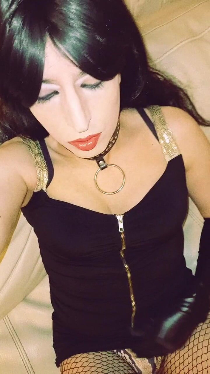 Tammy sissy slave: Masturbace doma