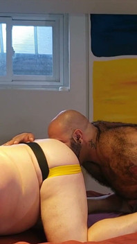 Grande muscle padrasto e Beefy Chub