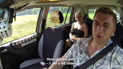 Czech Taxi: Natural Pussy Geyser