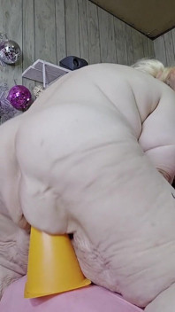 Mouth Humping Whore Takes Monsterous Cock in Her Gumms N He Cumms