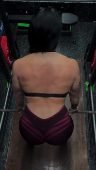 Muscles and a Peachy Ass