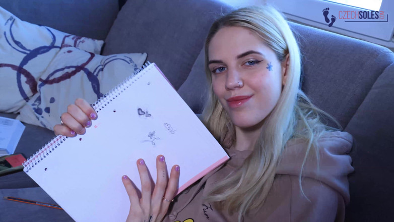 Czech Soles - foot fetish content: Highschool 18 Y/o Sexy Foot Play