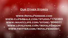 Royal Femdom: 我屁股的闪亮玩具