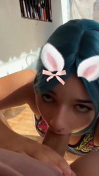 Bulma Sucking Goku Cock
