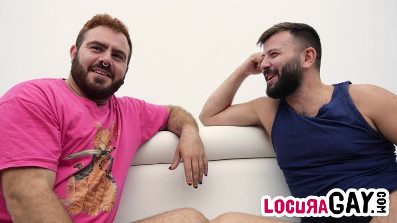 ScruffyStocky: Tiefes zungenanal, ohne gummi gebohrt, mund voller ladung
