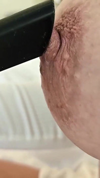 Vacuuming My Bed, and After My Nipples and Pussy