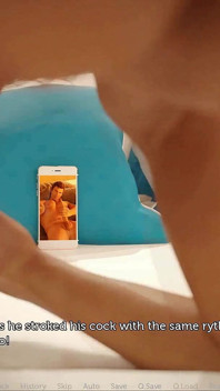 La moglie bollente tacos si penetra la figa con un grosso dildo per l'amico di suo marito sulla telecamera del telefono mentre lui si sta masturbando - episodio 89