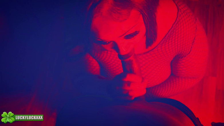 Lucky Luck XXX: Lucky Gurl Sophia Rose - Red Light Special Amazing POV Blowjob