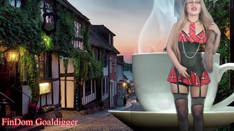FinDom Goaldigger: First chastity cage lesson