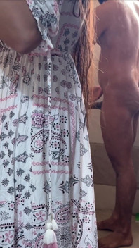 Stepson Saw MILF Saara Naked After Shower and Couldn’t Hold His Cock Away From Her Wet Cunt