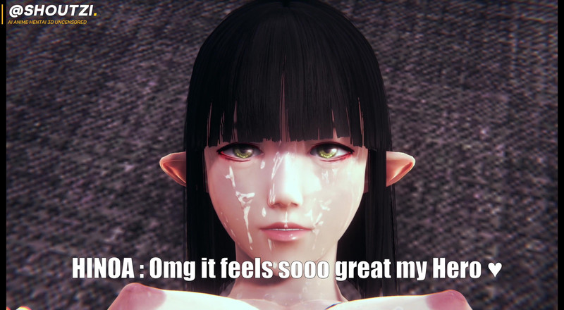 Shoutzi Anime Hentai3D Uncensored: Hinoa z Monster Hunter Rise opiekuje się tobą po tym,...