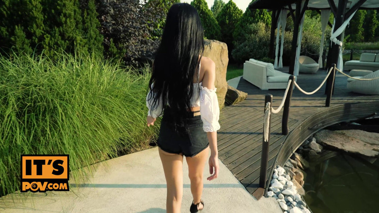 Its POV: En primer plano - rusa tetona se corre puta Sasha Rose...
