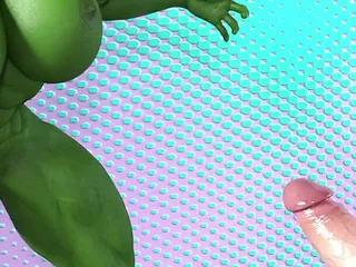 The BenJojo: She Hulk Tastes a Huge Cum Filled Cock Cockham Superheroes