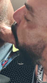 Bearded French Arab Giant Suck and Deepthroat Hung Italian Daddy - Part 1