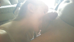 SexJustice: Jen sexy kouření se spermatem na jazyku