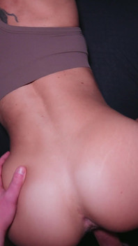 Busty Fit Stepmom Reveals Her Tight Fit Pussy to Stepson