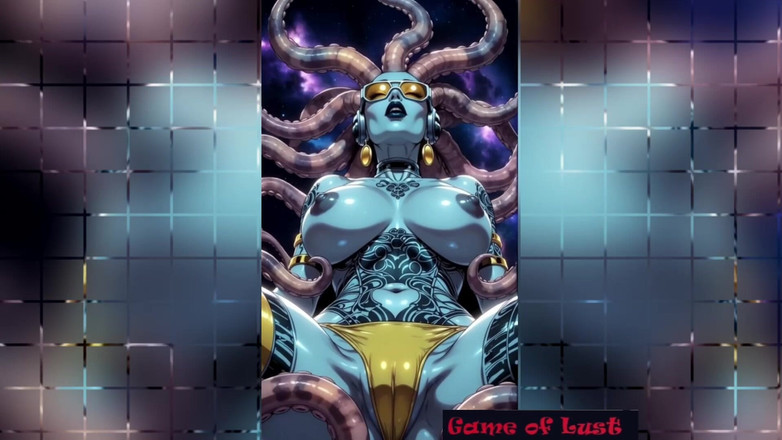 Game of Lust 3D: Gol busty người ngoài hành tinh tưởng tượng hoạt hình