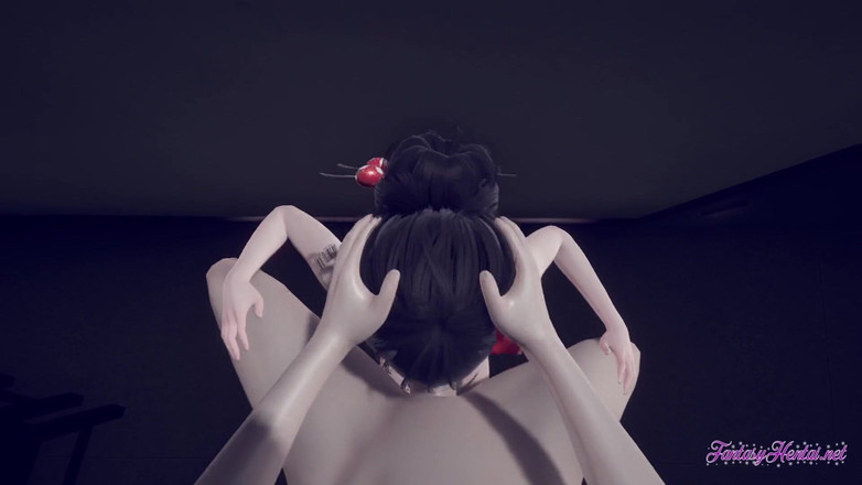 Yaoitube: Yaoi Femboy Mio - 그녀의 입을 빨고 엉덩이를 빨아주는 POV