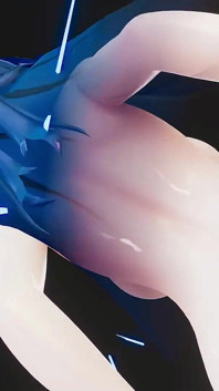 Honkai Impact 3rd Raiden Mei Cowgirl Sex Hentai Nude creampie Mmd 3D Niebieski kolor włosów Edit Smixix