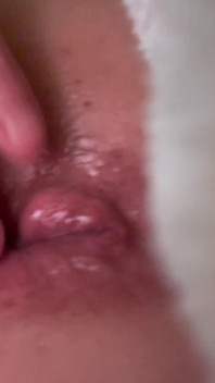Stroking Sissy Cock and Anal Creampie