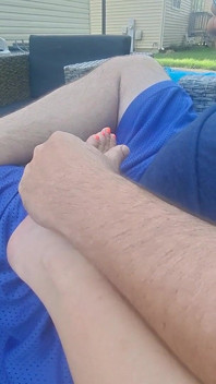 Masáž nohou