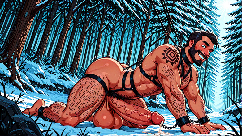 Erotic Man: Versaute schwule männer im harness