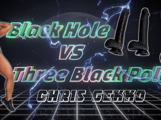 Bamaboi Chris XXX: Lubang hitam vs. Pelatihan anal Tiga Kutub Hitam