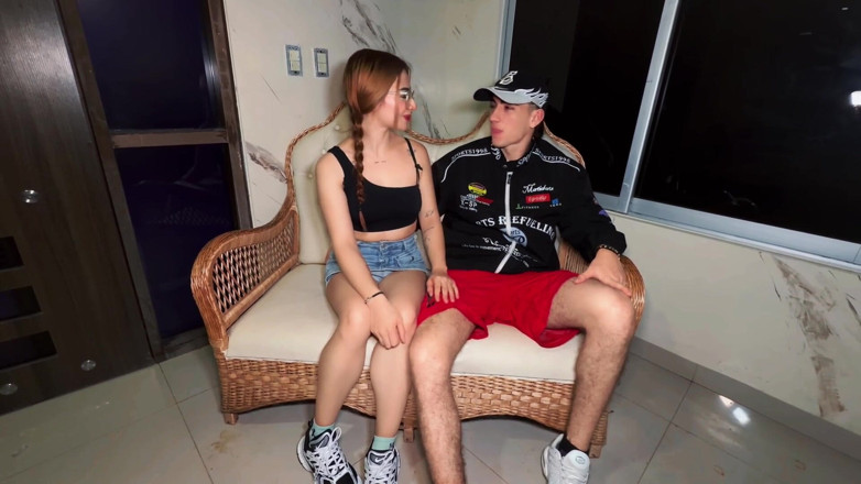 SophieAddams: Kongkek tegar- Awek latina blonde yang cantik dikongkek di ruang...