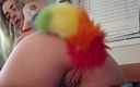 Maximum Raw Power Productions: Daddy&amp;#039;s Little Pet Puts in Her Rainbow Tail
