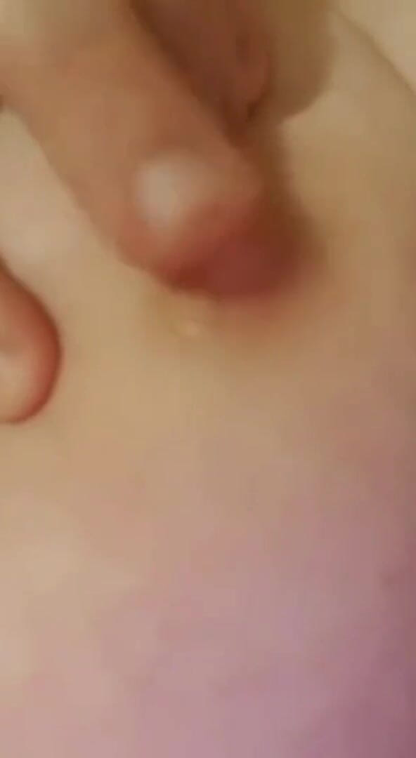 Real homemade BBW BBC porn: YoungEnglishBBW - Squeezing my boobs sucking my hard nipples
