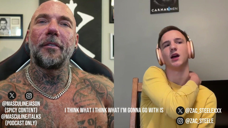 Raw and Uncensored with Masculine Jason: Wyznania gwiazdy porno - Zac Steele Odcinek 190