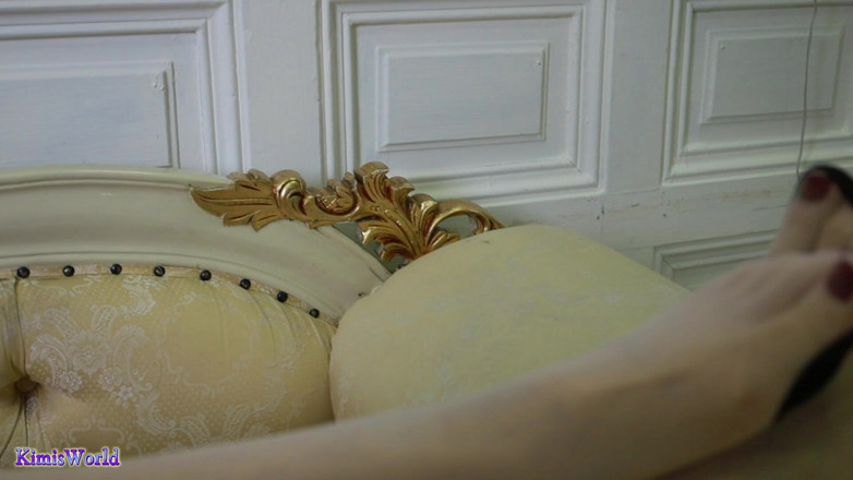 KimisWorld: Burlas lentas y negación - medias de nylon transparentes, suelas en...