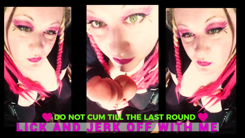 Campsissyboi: The jerk and lick a dick with Goddess Lana game