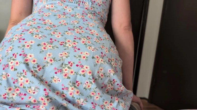 Mimiandevan: Cute Skirt Ass Grinding Creampie