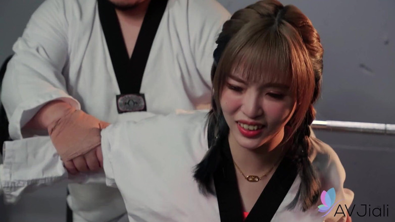 AV Jiali: Bad Bad Fucks Her Karate Master in the Dojo