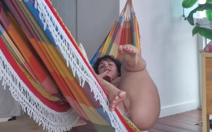 Candy Kush: Young Girl with Big Ass and Lactating Showing off From...