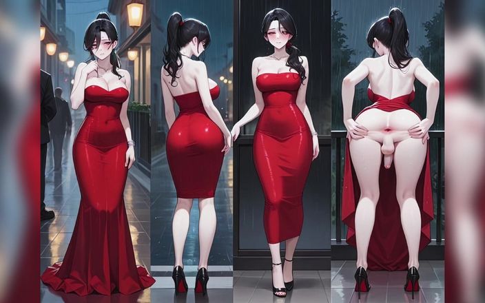 Shemail love: Pertunjukan lubang pantat transeksual panas