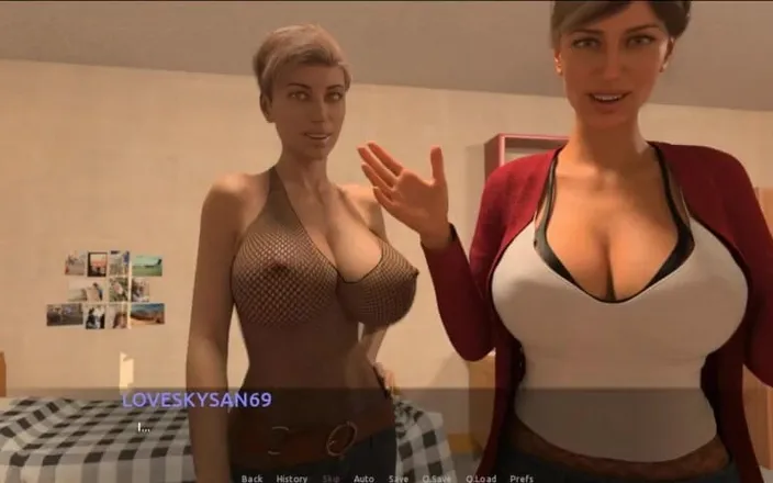 LoveSkySan69Real: The Visit [v0.11] Part 25 Gameplay by Loveskysan69 Karen E Nikki Final