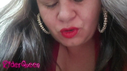 Riderqueen BBW Step Mom Latina Ebony: Ibu-ibu lagi asik sambil sendirian sambil pake lingerie pov