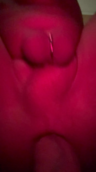 Masturbating