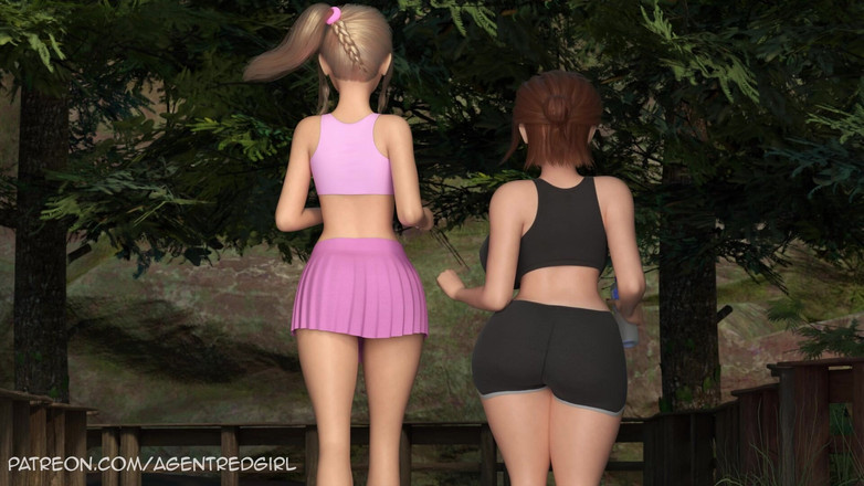 Agent Red Girl: Tous mes colocs adorent 2-4 - Creampie Trail