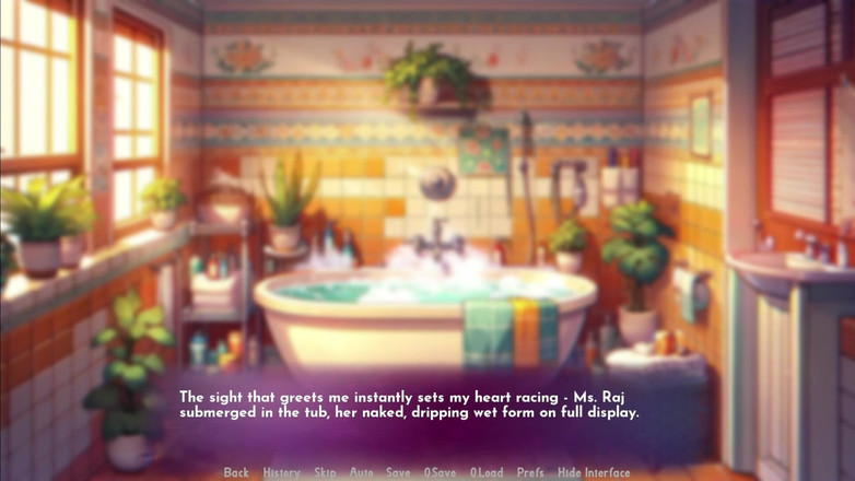 Maayon Plays: Ms.raj får graviditet creampie med Lukas i sitt husbadkar