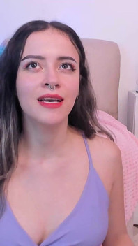 Sexy Blonde Just Wants to Have Sex with Guys in Her Room